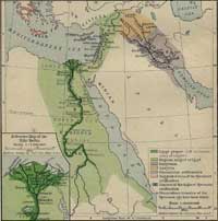 Ancient Egypt Map