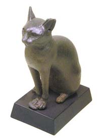 © Gryffindor - Statue of Bastet as a Cat