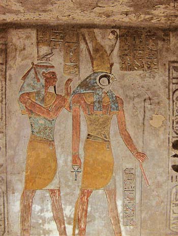 Geb with Horus