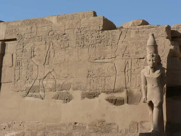 Wall Reliefs at Karnak