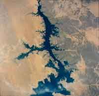 Map of Nile river