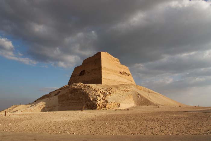 King Snefru's Pyramid at Meidum