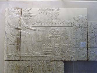 Reliefs of Ramses I at Abydos Chapel