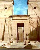 temple of isis portrayal