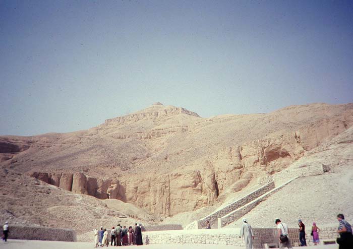 Entrance to the Tomb of Tutankhamun