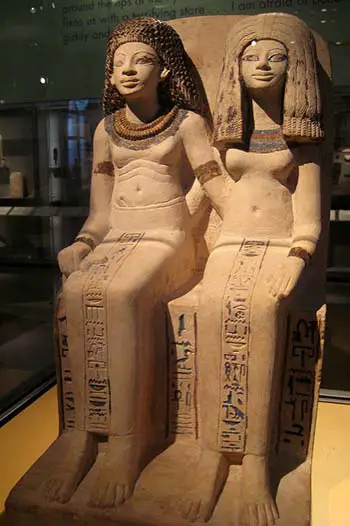 Statue of a New Kingdom Couple