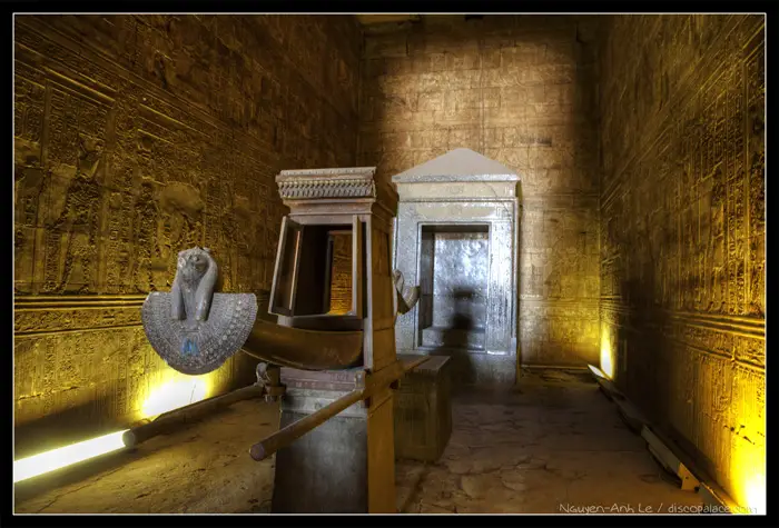 Sanctuary at Edfu Temple