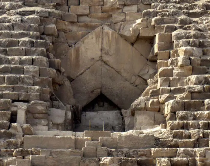 Entrance to the Great Pyramid