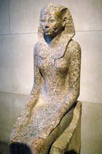 © Wally Gobetz - Estátua de Hatshepsut