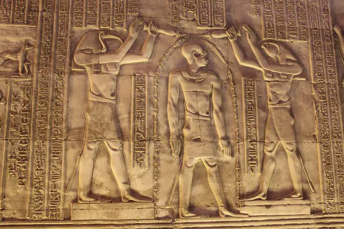 Relief at the Kom Ombo Temple