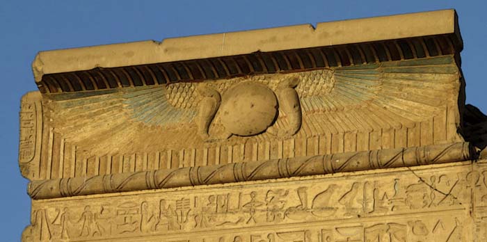 Sun Disc at Kom Ombo