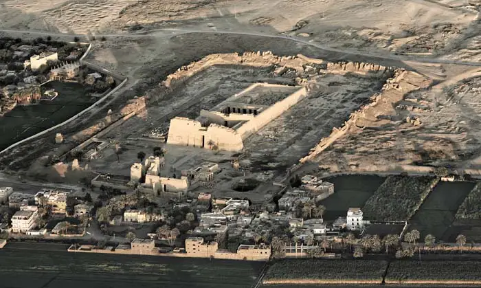 Temple at Medinet Habu