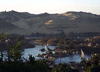 Dhows on the Nile