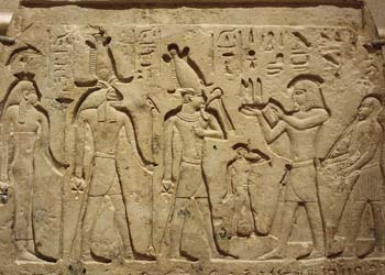 Osiris relief