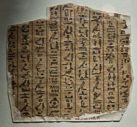 ancient egyptian writing