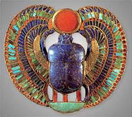 © Zepfanman.com - Scarab pendant from King Tut's tomb