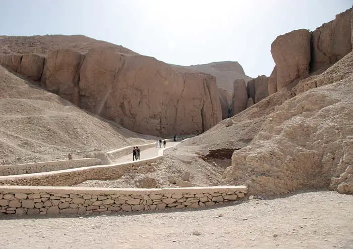 Cliffs in the Valley of the Kings